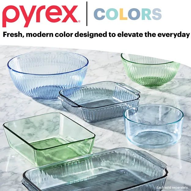 Pyrex® Colors Sculpted Tinted 4-piece Mixing Bowl Value Pack - Image 5
